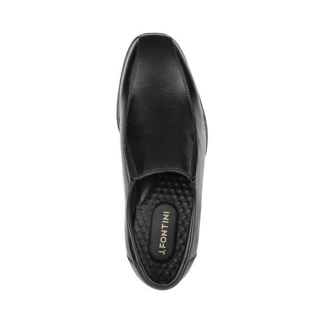 J.Fontini Men Black Formal Moccasin (SKU: 14-878-11-40)