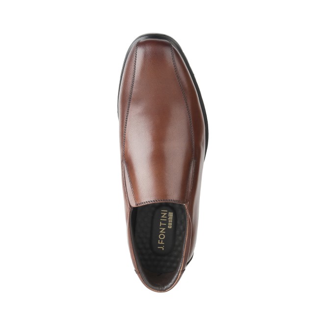 J.Fontini Men Tan Formal Moccasin (SKU: 14-878-23-43)
