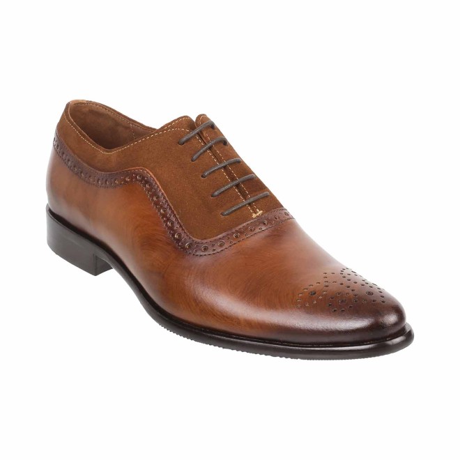 J.Fontini Men Tan Formal Lace Up (SKU: 14-886-23-41)