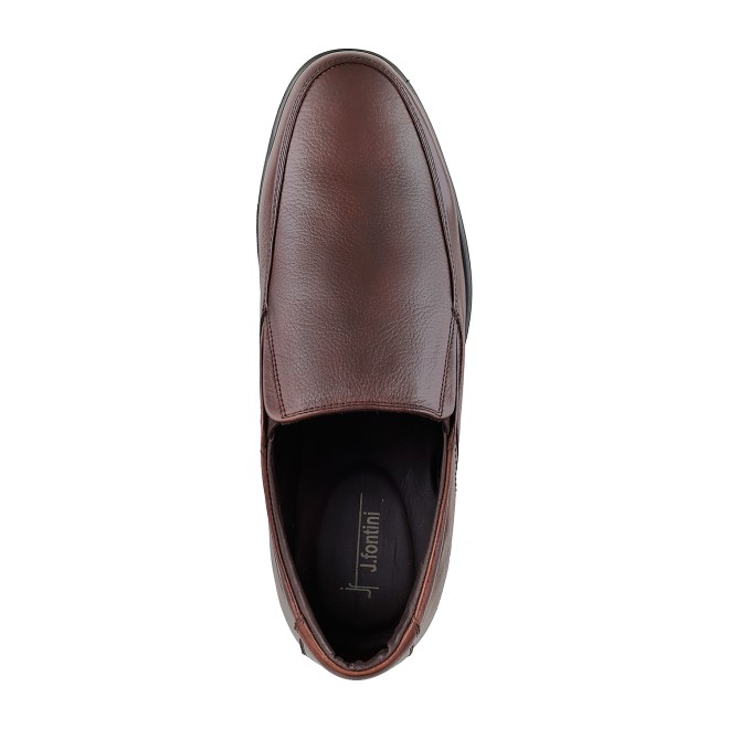 J.Fontini Men Brown Formal Moccasin (SKU: 14-8862-12-41)