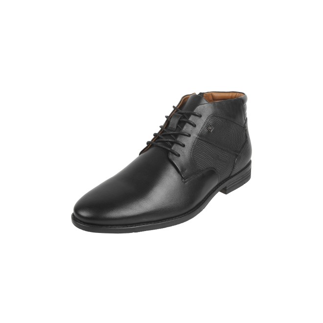 J.Fontini Men Black Formal Boots (SKU: 14-933-11-40)