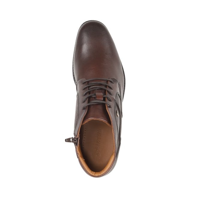 J.Fontini Men Brown Formal Boots (SKU: 14-933-12-40)