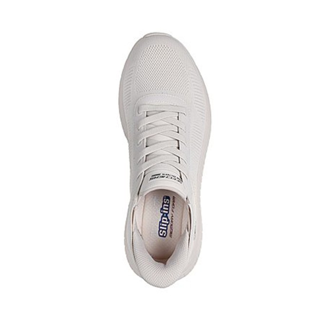 Skechers Men White Sports Slip Ons (SKU: 158-118312-16-7)