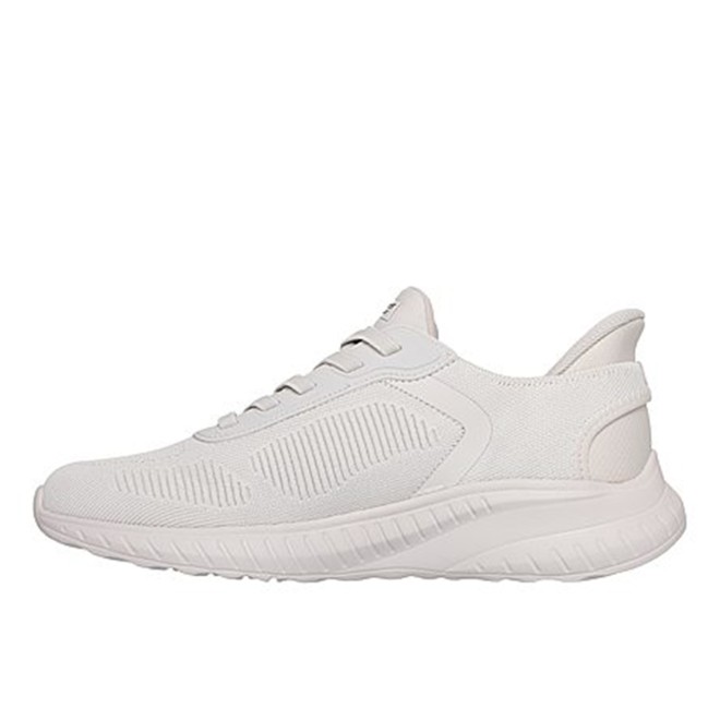 Skechers Men White Sports Slip Ons (SKU: 158-118312-16-7)