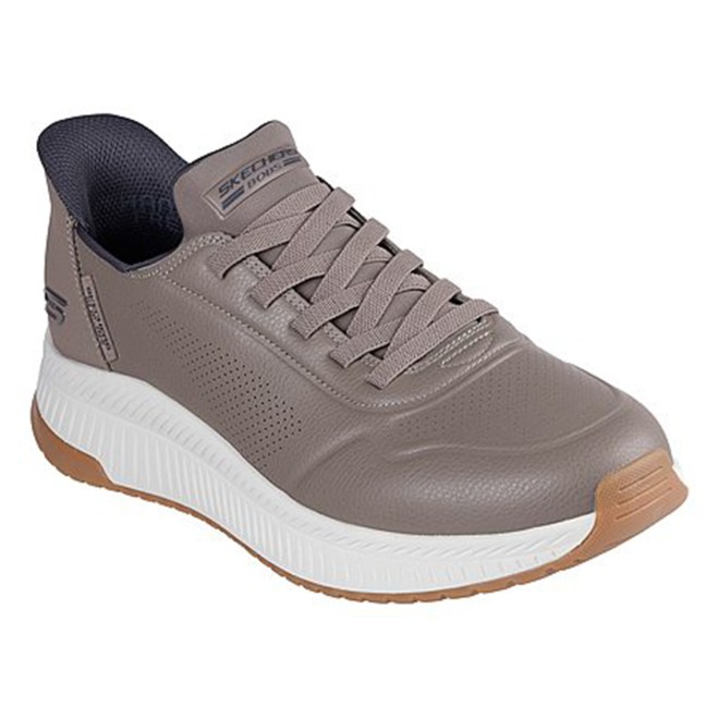 Skechers Men Beige Sports Sneakers (SKU: 158-118424-20-7)