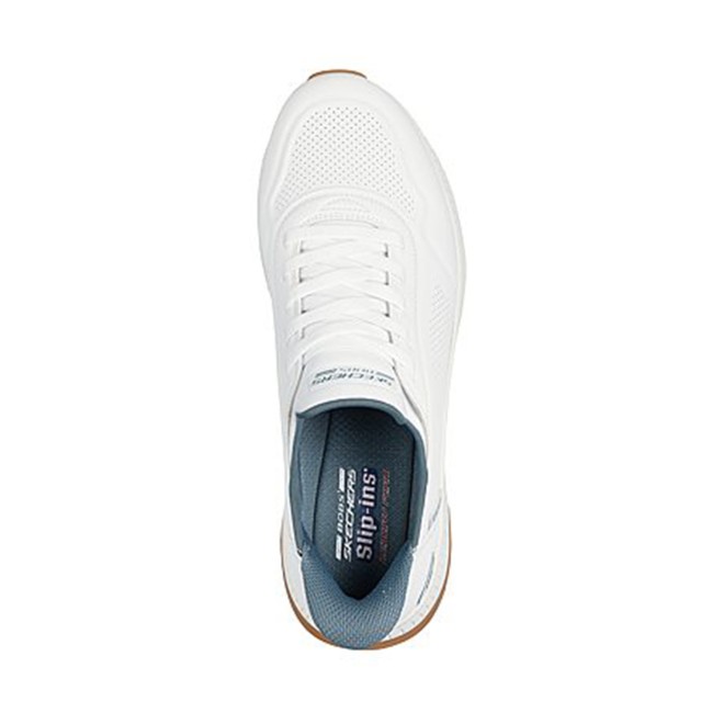 Skechers Men White Sports Sneakers (SKU: 158-118424-16-7)