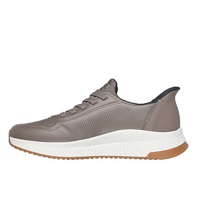 Skechers Men Beige Sports Sneakers (SKU: 158-118424-20-7)