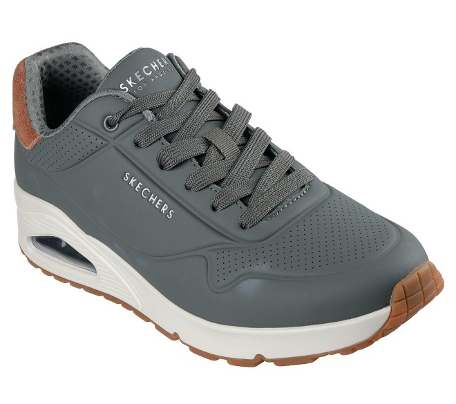 Skechers Men Olive Sports Sneakers