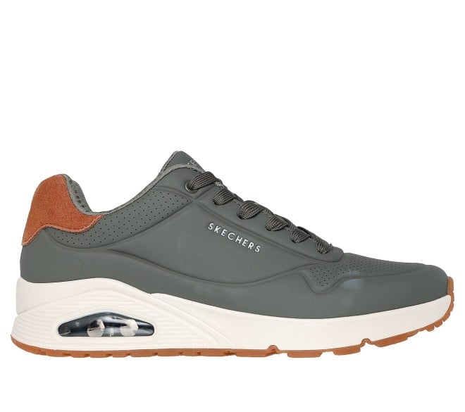 Skechers Men Olive Sports Sneakers (SKU: 158-183004-49-7)