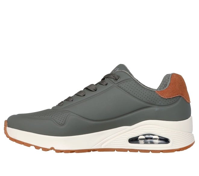 Skechers Men Olive Sports Sneakers (SKU: 158-183004-49-7)