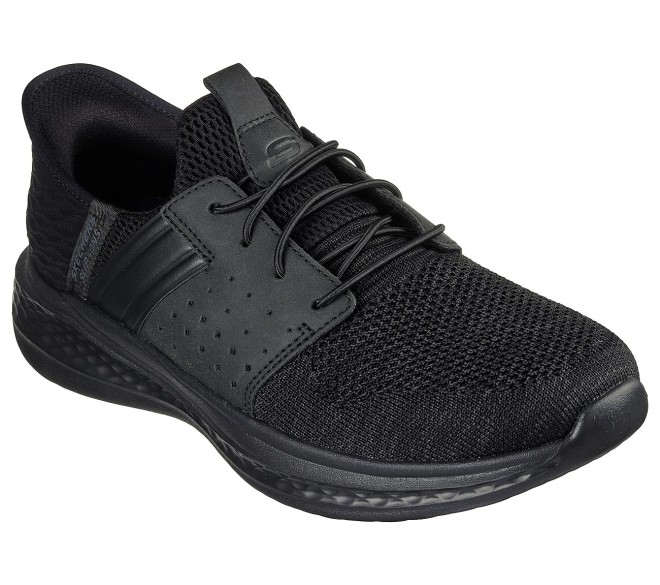Skechers Men Black Sports Walking Shoes
