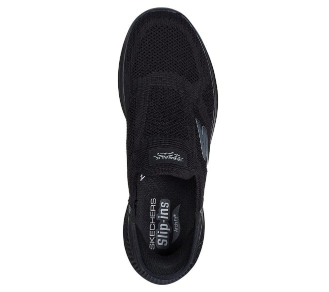 Skechers Men Black Sports Walking Shoes (SKU: 158-216301-11-7)