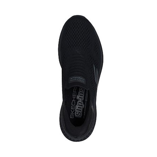 Skechers Men Black Sports Slip Ons (SKU: 158-216372-11-7)