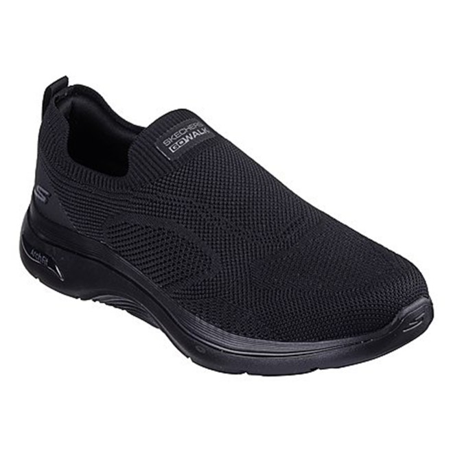 Skechers Men Black Sports Slip Ons (SKU: 158-216517-11-7)
