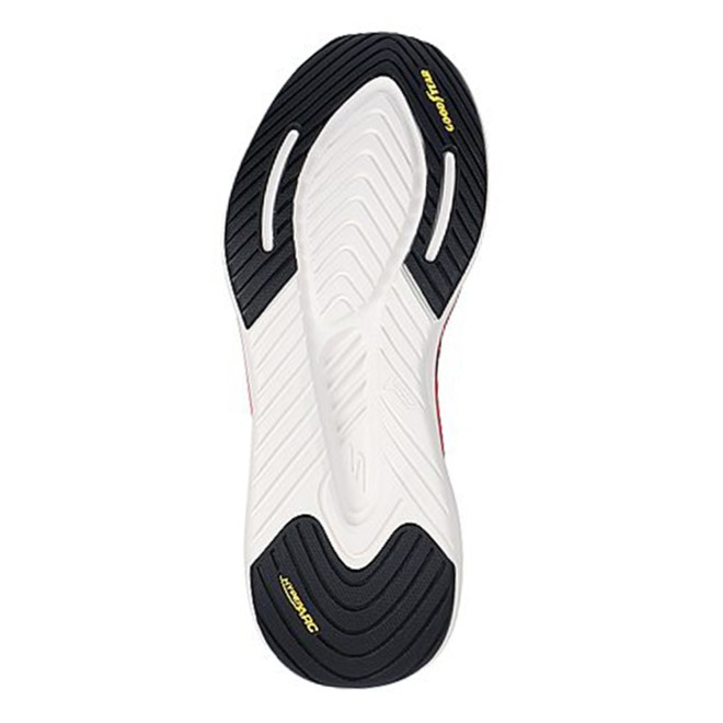 Skechers Men Black-red Sports Slip Ons (SKU: 158-216582-67-7)