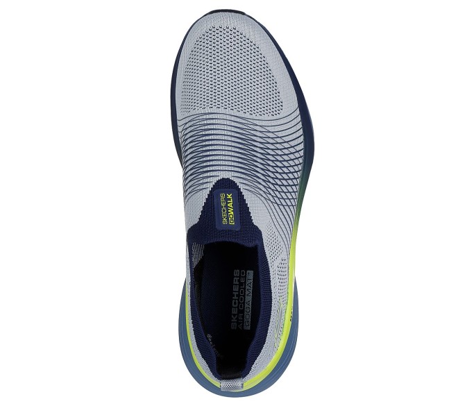 Skechers Men Grey Sports Walking Shoes (SKU: 158-216582-14-8)