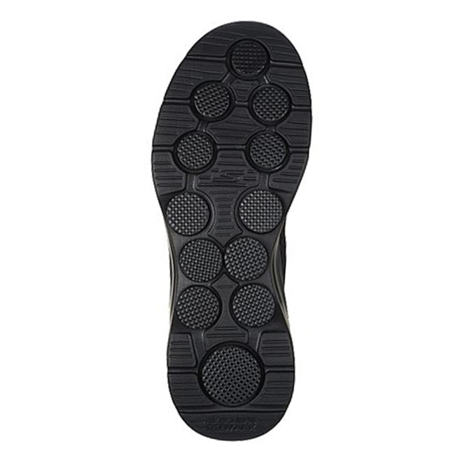 Skechers Men Black Sports Slip Ons (SKU: 158-216636-11-7)