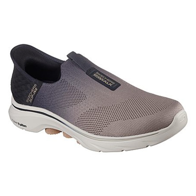 Skechers Men Black-multi Sports Slip Ons (SKU: 158-216641-53-8)