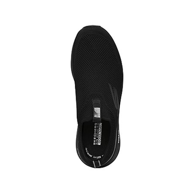 Skechers Men Black Sports Slip Ons (SKU: 158-220332-11-7)