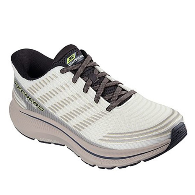 Skechers Men Beige Sports Slip Ons (SKU: 158-220886-20-7)