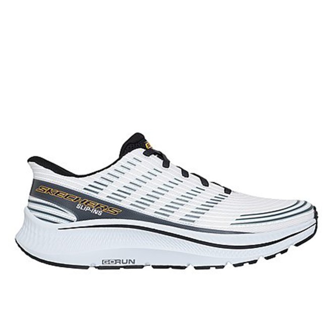 Skechers Men White Sports Slip Ons