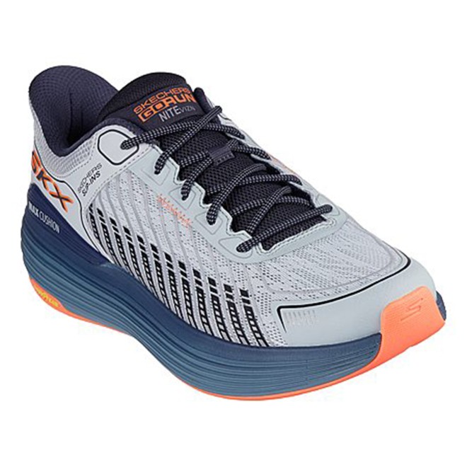 Skechers Men Grey Sports Slip Ons (SKU: 158-220936-14-8)