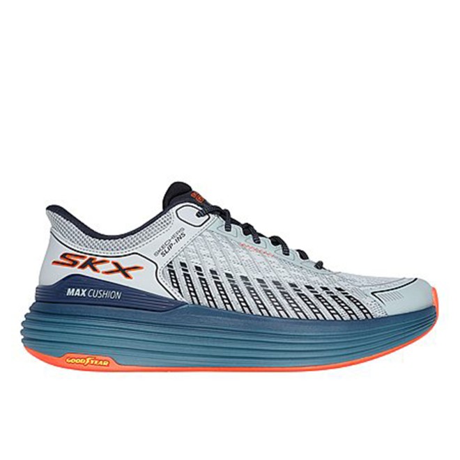 Skechers Men Grey Sports Slip Ons (SKU: 158-220936-14-8)