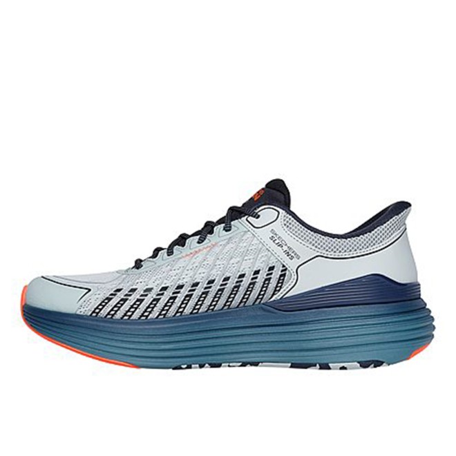 Skechers Men Grey Sports Slip Ons (SKU: 158-220936-14-8)