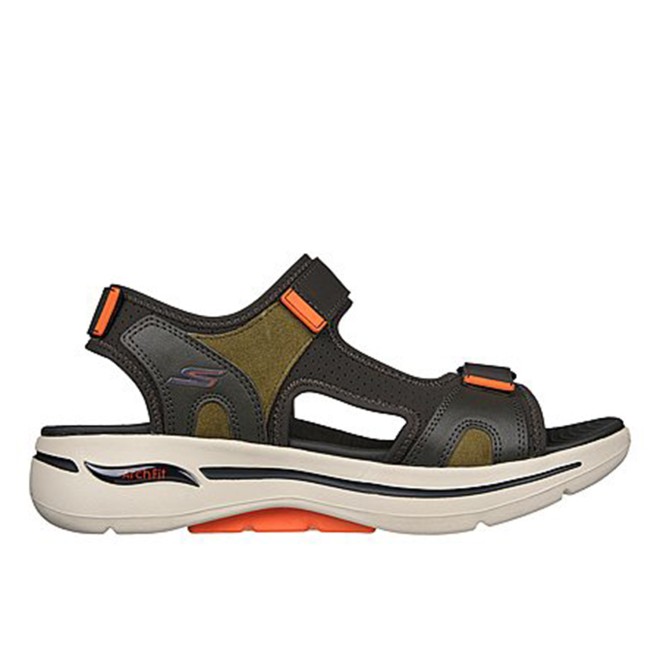 Skechers Men Olive Sports Sandals