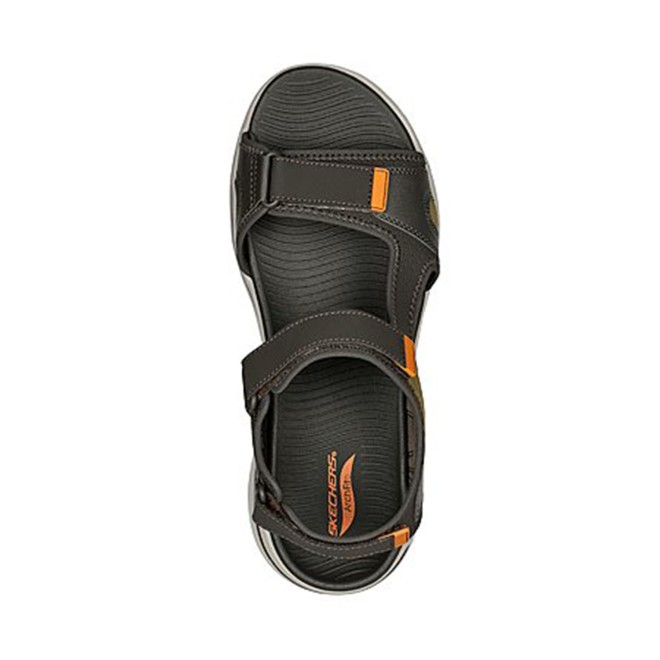 Skechers Men Olive Sports Sandals (SKU: 158-229021-49-7)