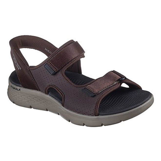 Skechers Men Brown Sports Slip Ons (SKU: 158-229210-12-7)
