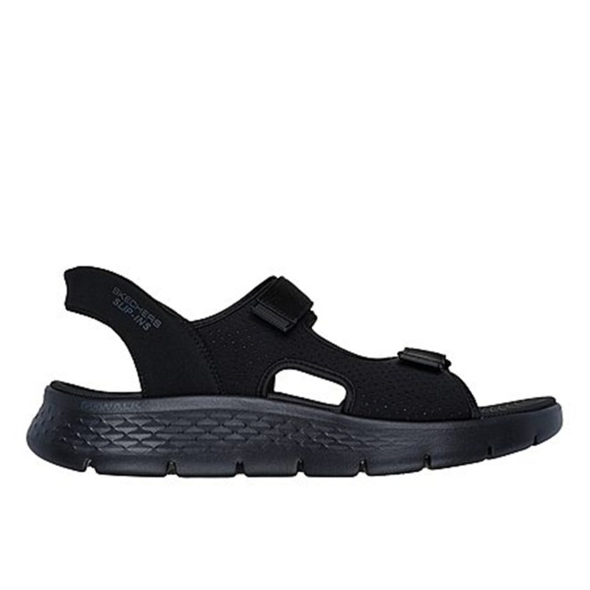 Skechers Men Black Sports Slip Ons