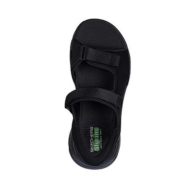 Skechers Men Black Sports Slip Ons (SKU: 158-229210-11-7)