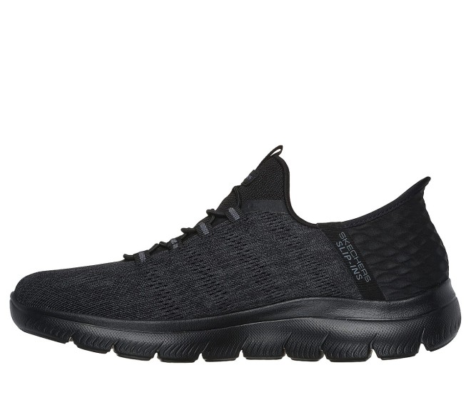 Skechers Men Black Sports Walking Shoes (SKU: 158-232469-11-7)