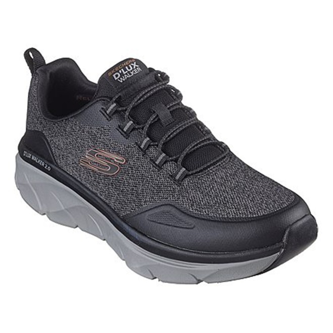 Skechers Men Black-grey Sports Sneakers (SKU: 158-232719-94-7)