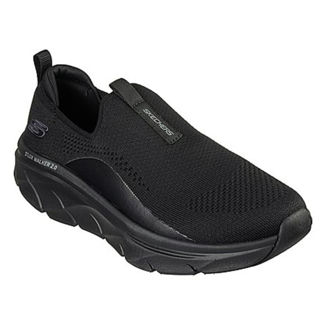 Skechers Men Black Sports Slip Ons (SKU: 158-232722-11-7)