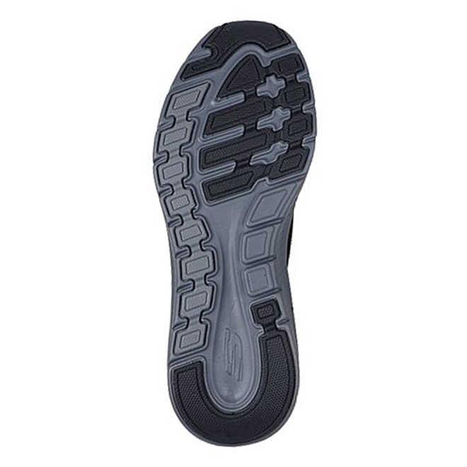 Skechers Men Black-grey Sports Sneakers (SKU: 158-232900-94-7)