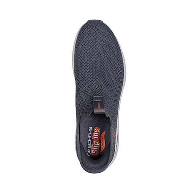 Skechers Men Grey Sports Sneakers (SKU: 158-232900-14-7)