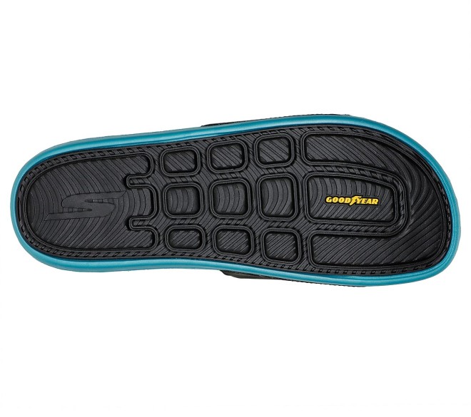 Skechers Men Black-multi Casual Slippers (SKU: 158-246020-53-8)