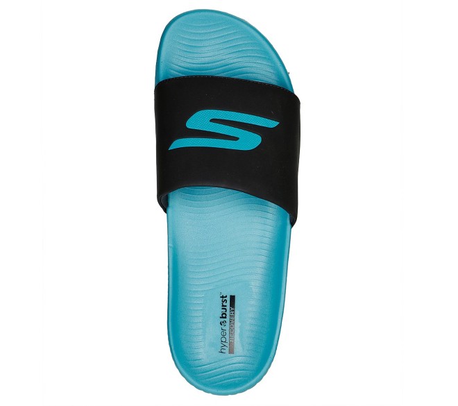 Skechers Men Black-multi Casual Slippers (SKU: 158-246020-53-8)