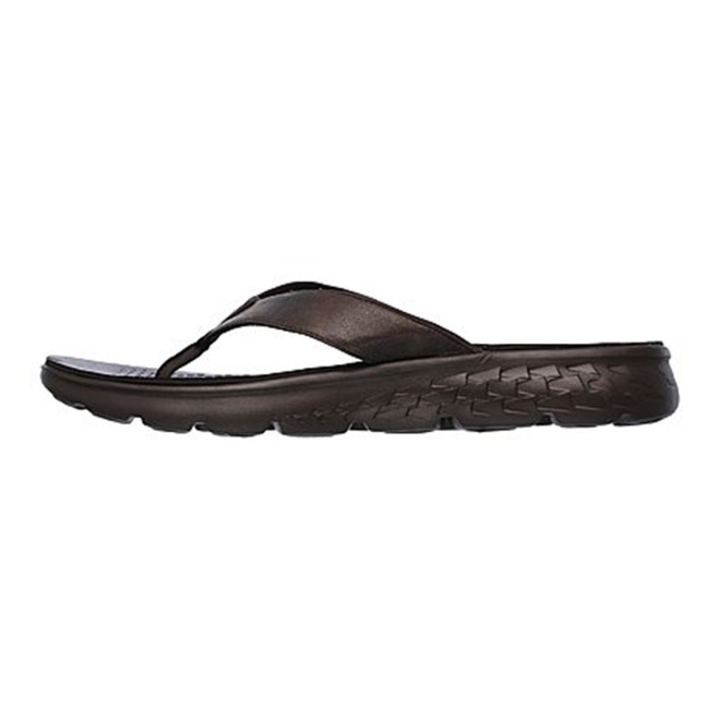 Skechers Men Brown Sports Slippers (SKU: 158-542550-12-8)