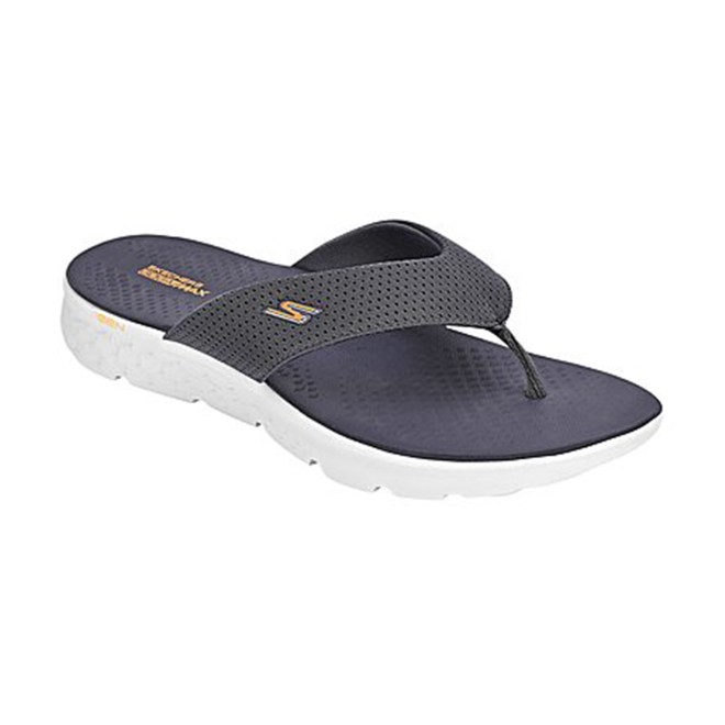 Skechers Men Black-grey Sports Slippers (SKU: 158-894195-94-8)