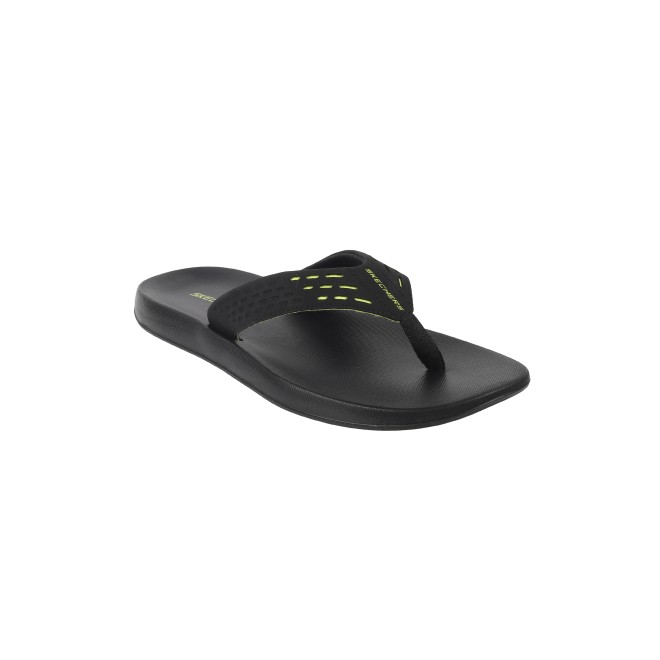 Skechers Men Black Casual Slippers (SKU: 158-894204-11-9) Skechers Men Black Casual Slippers (SKU: 158-894204-11-9)