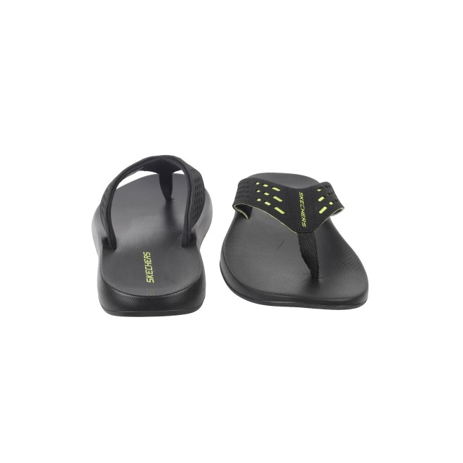 Skechers Men Black Casual Slippers (SKU: 158-894204-11-9) Skechers Men Black Casual Slippers (SKU: 158-894204-11-9)