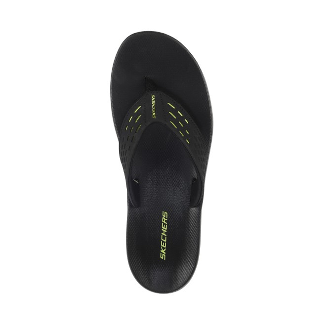 Skechers Men Black Casual Slippers (SKU: 158-894204-11-9) Skechers Men Black Casual Slippers (SKU: 158-894204-11-9)