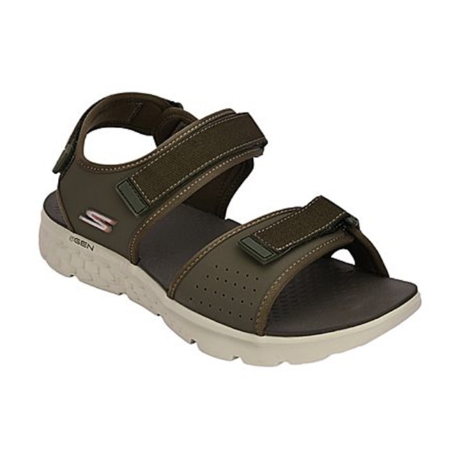 Skechers Men Olive Sports Sandals (SKU: 158-894310-49-7)
