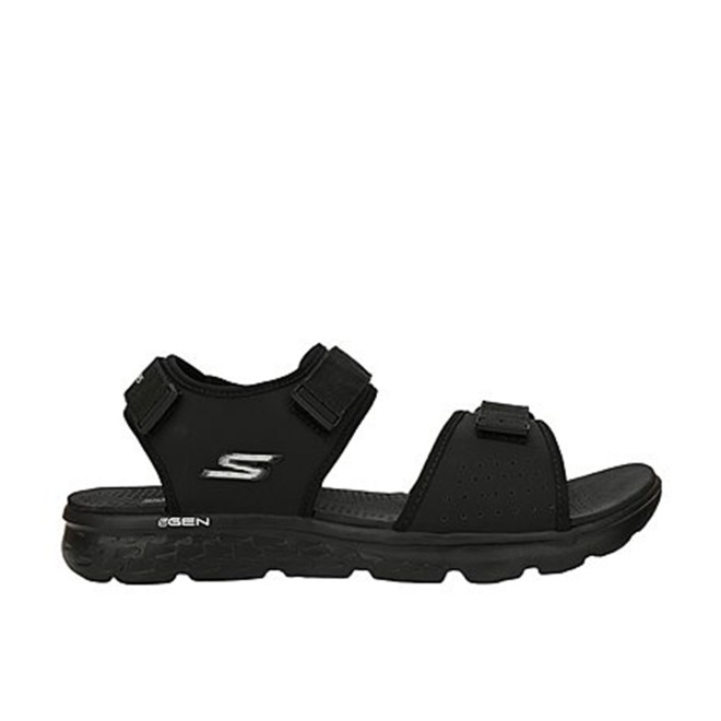Skechers Men Black Sports Sandals