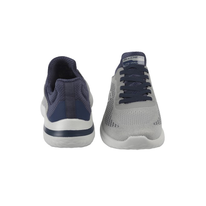 Skechers Men Grey Sports Walking Shoes (SKU: 158-894320-14-7)