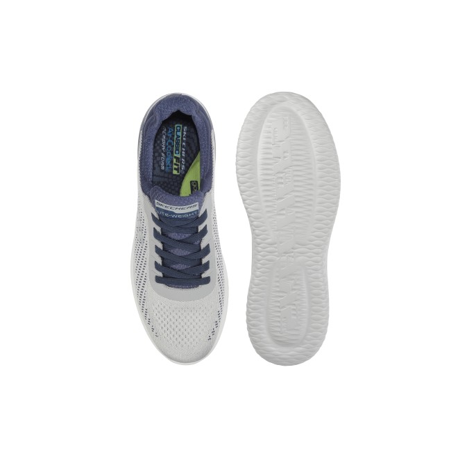 Skechers Men Grey Sports Walking Shoes (SKU: 158-894320-14-7)