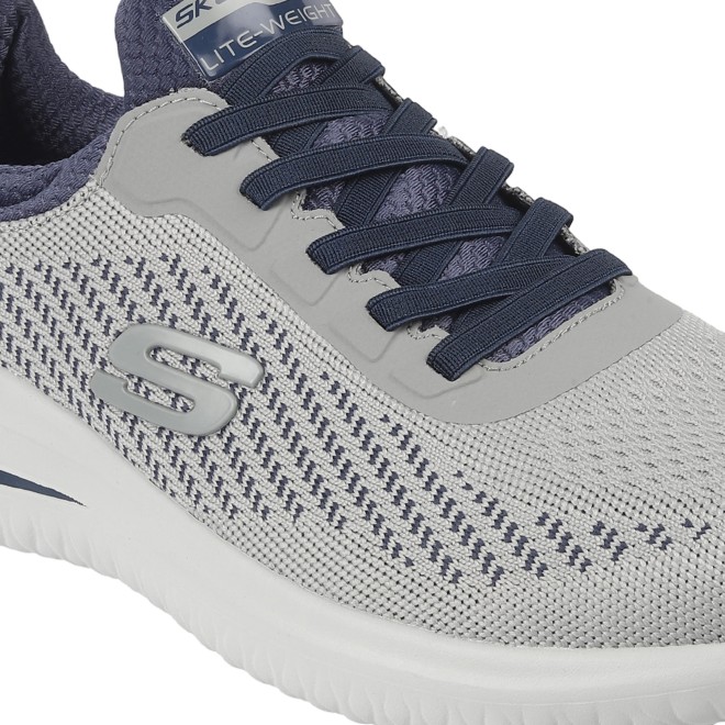 Skechers Men Grey Sports Walking Shoes (SKU: 158-894320-14-7)